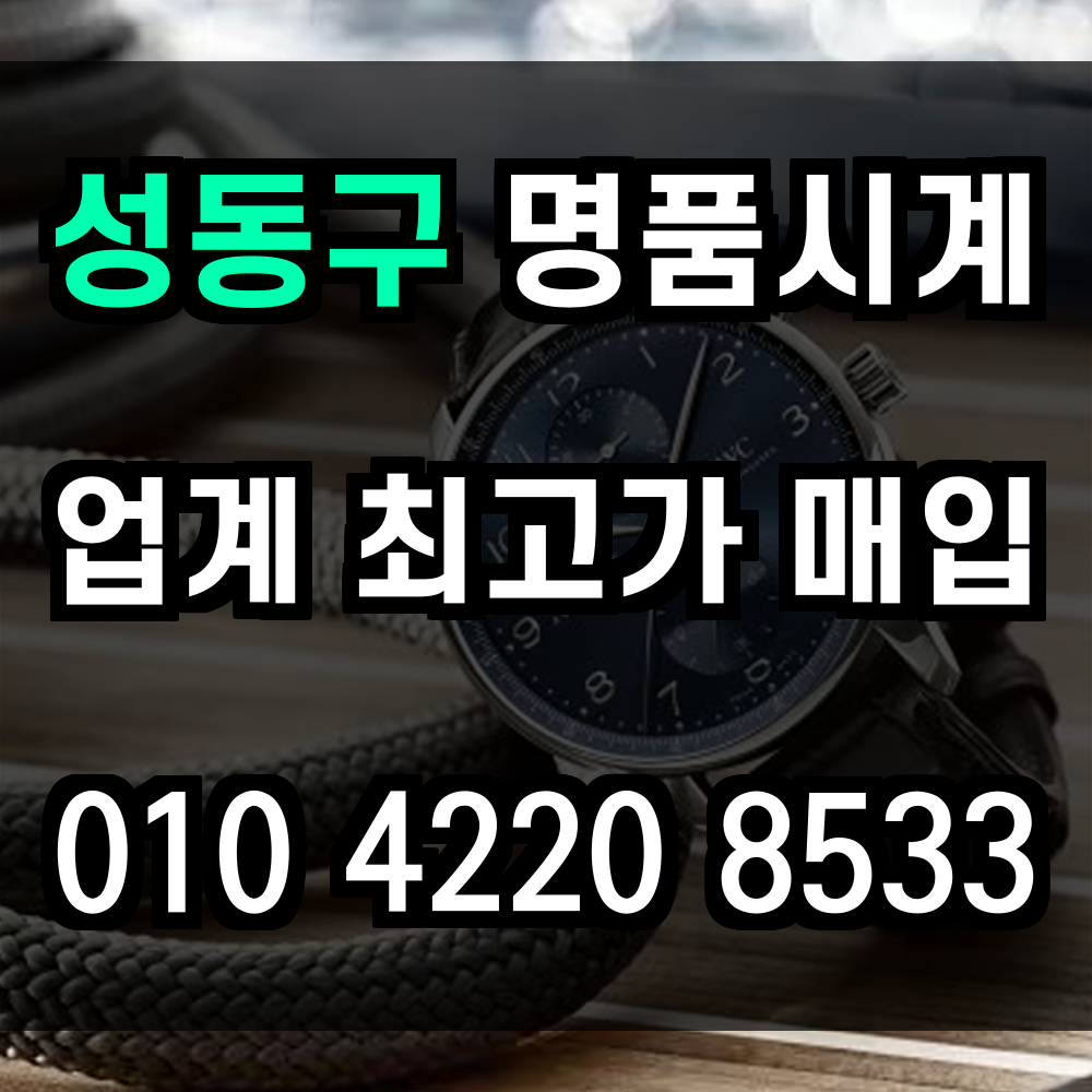 성동구 로렉스 매입