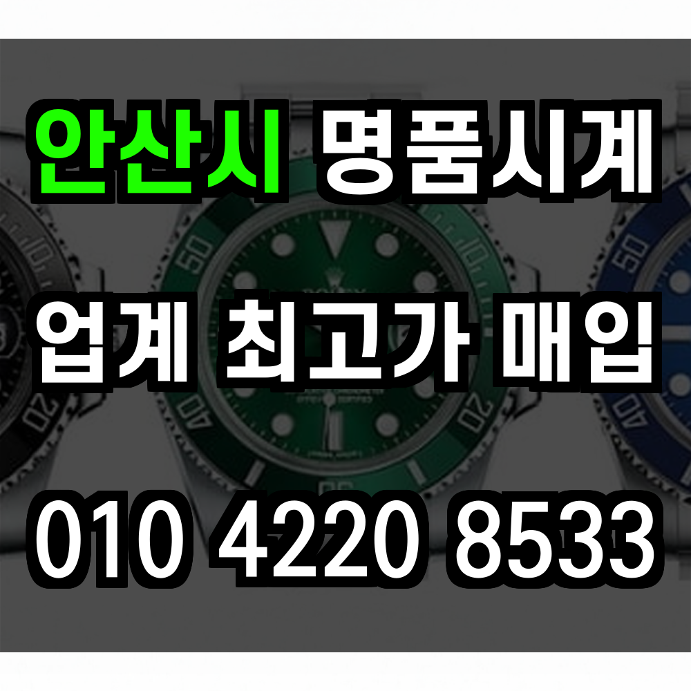 안산시 로렉스 매입