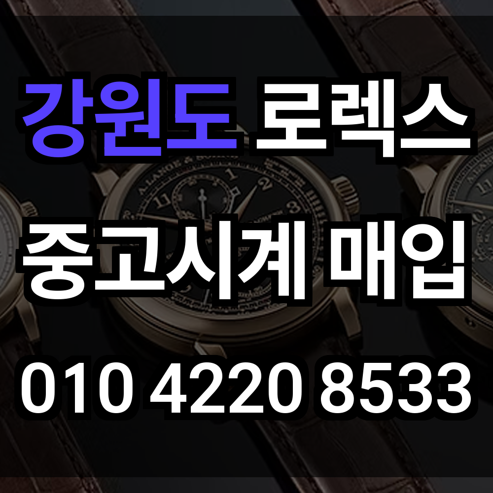 강원도 로렉스 매입