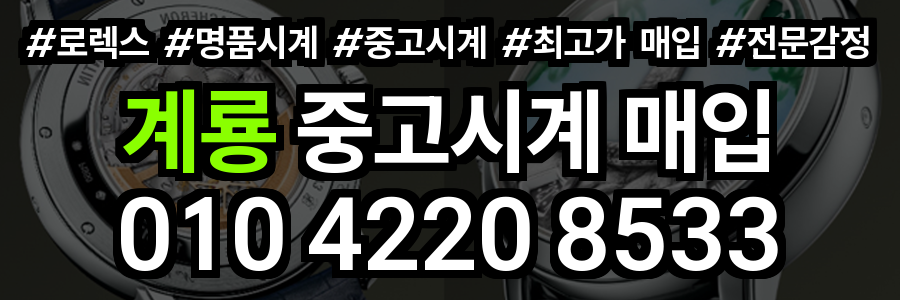 계룡 로렉스 매입