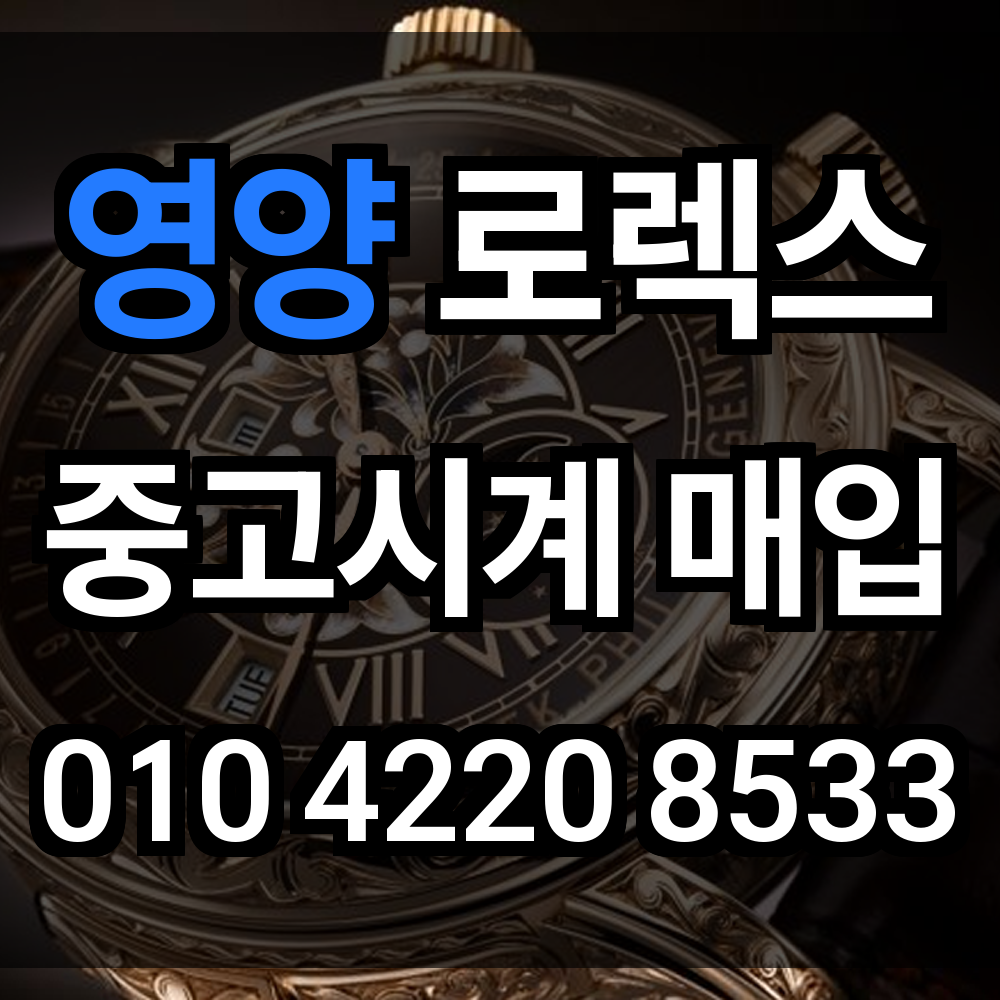 영양 로렉스 매입