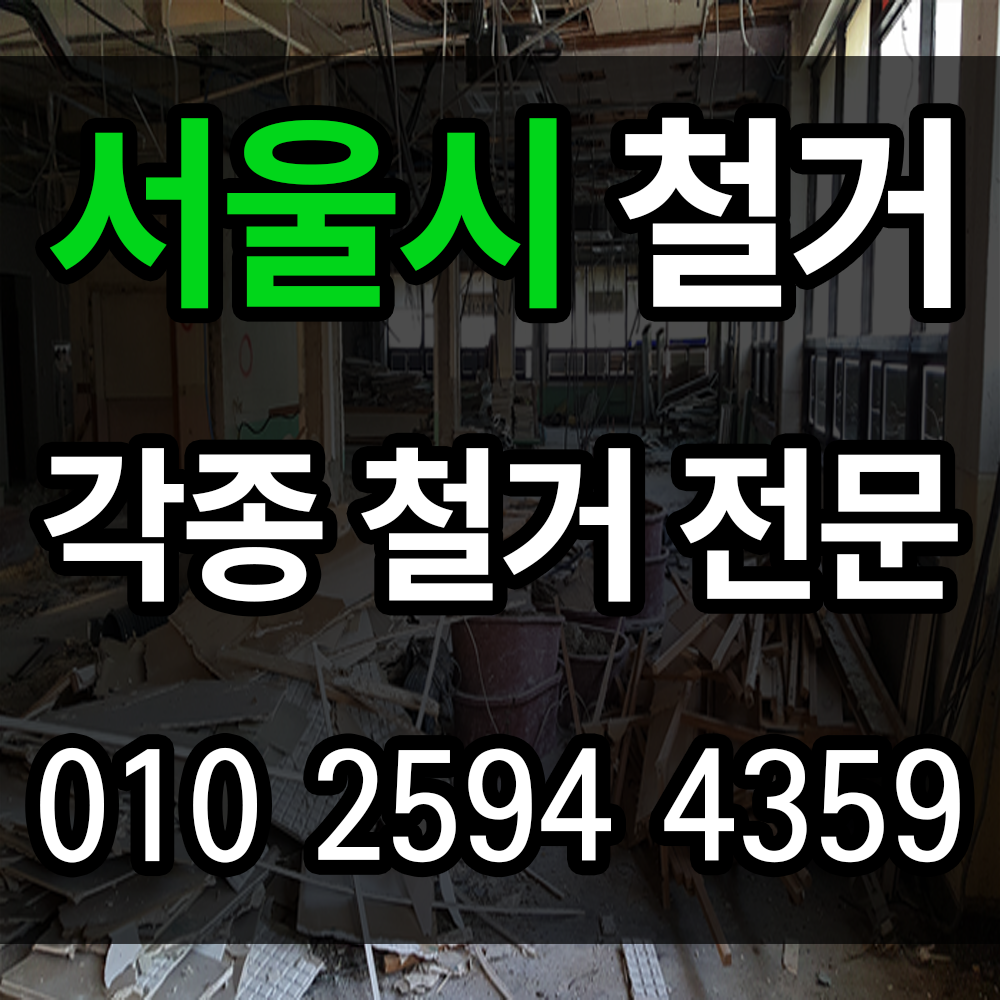 서울특별시 철거 지역