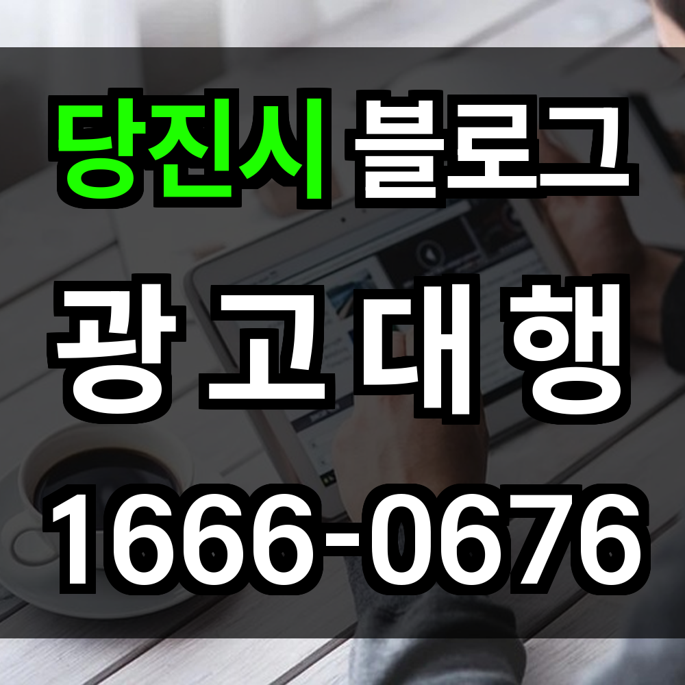 당진시 블로그 광고