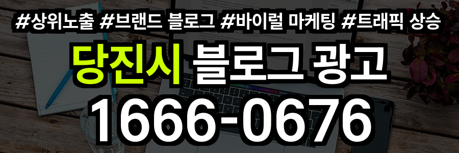 당진시 블로그 광고