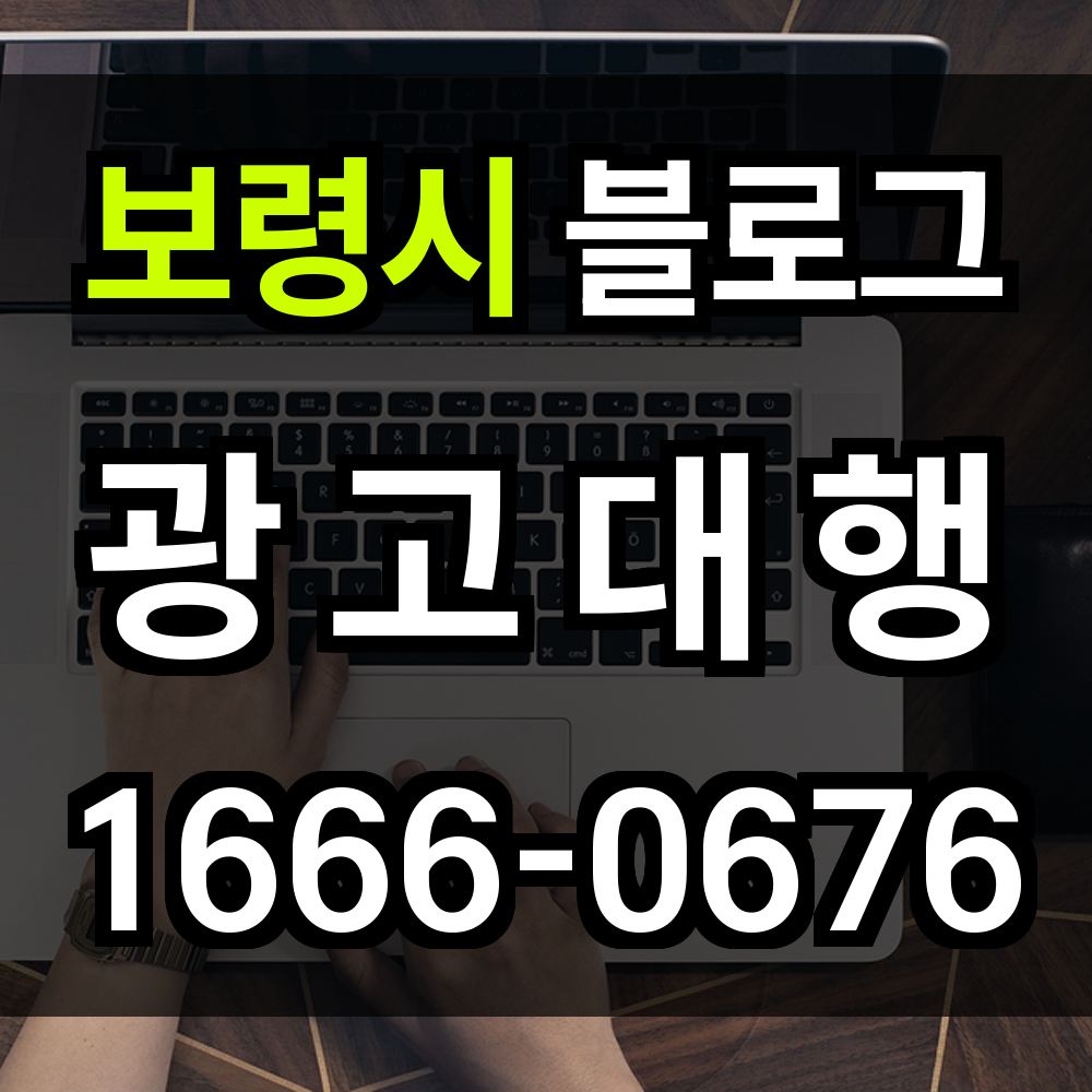 보령시 블로그 광고