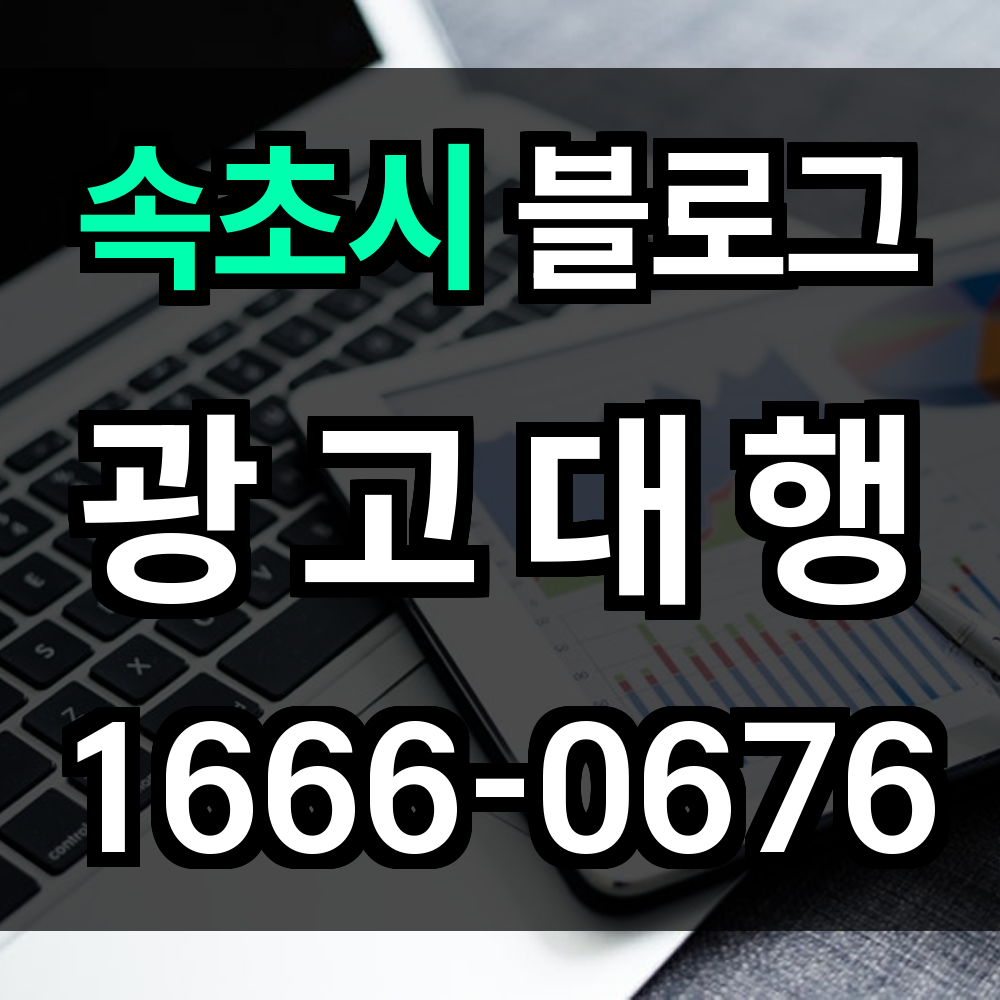 속초시 블로그 광고
