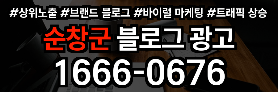 순창군 블로그 광고