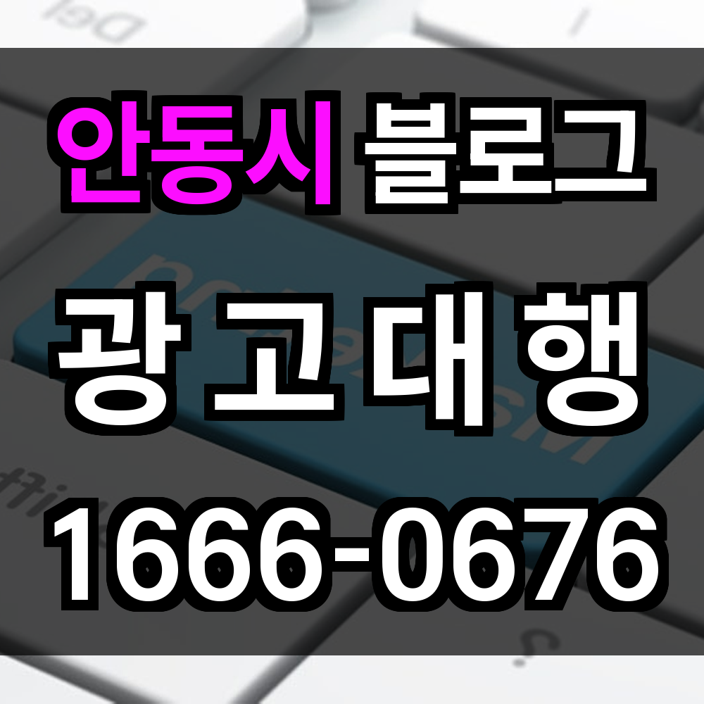 안동시 블로그 광고