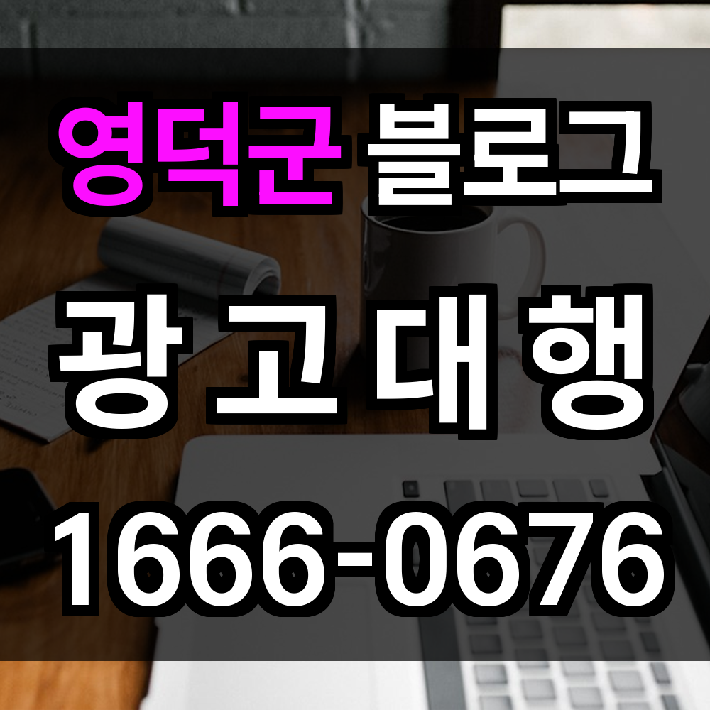 영덕군 블로그 광고