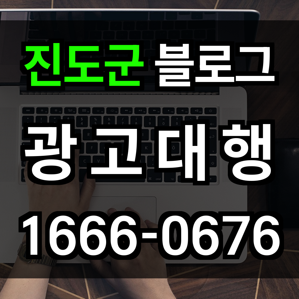 진도군 블로그 광고