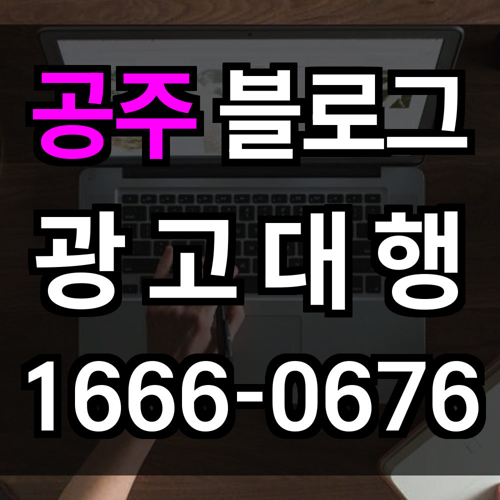 공주 블로그 광고