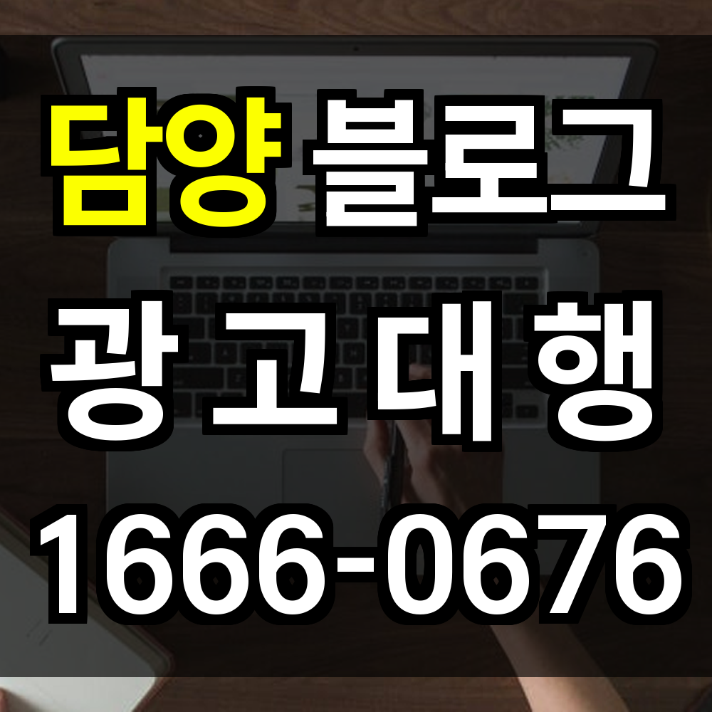 담양 블로그 광고