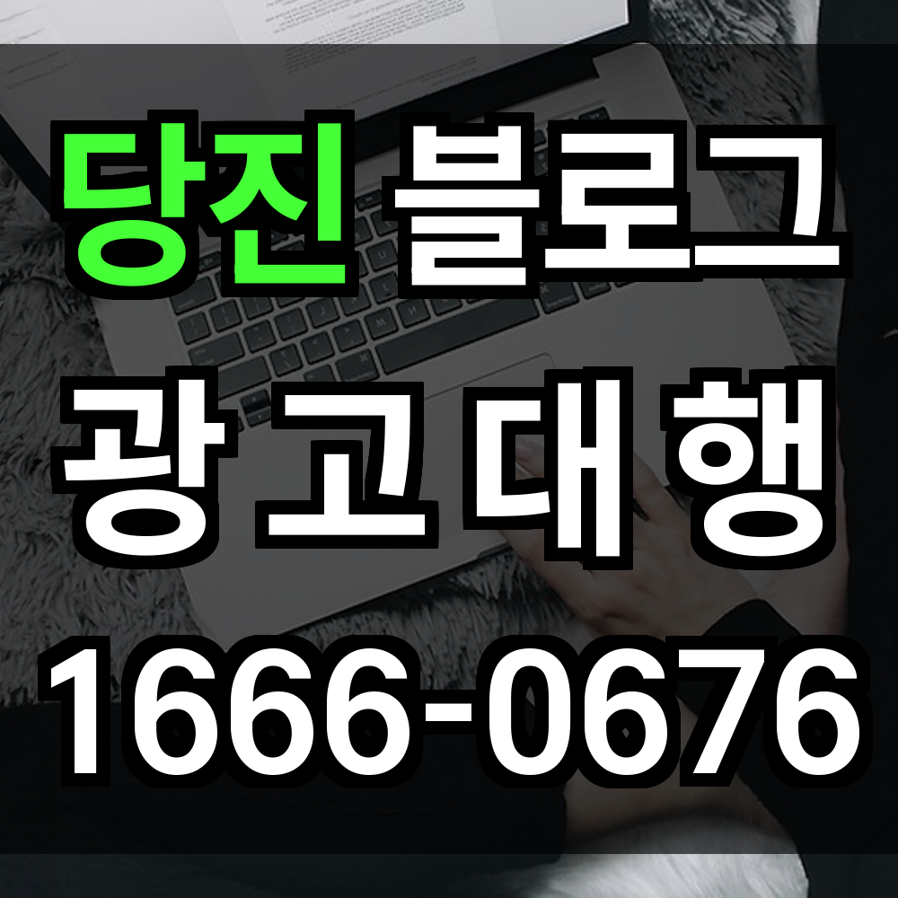 당진 블로그 광고