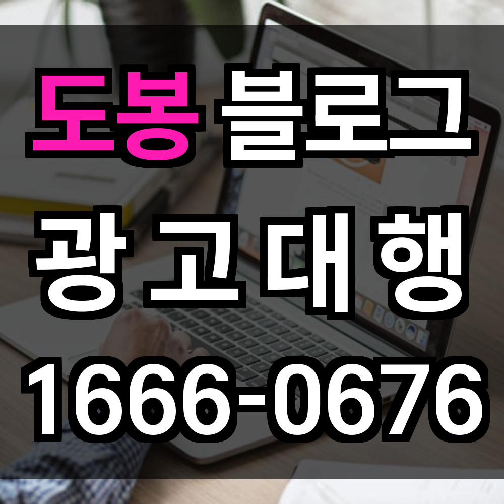 도봉 블로그 광고
