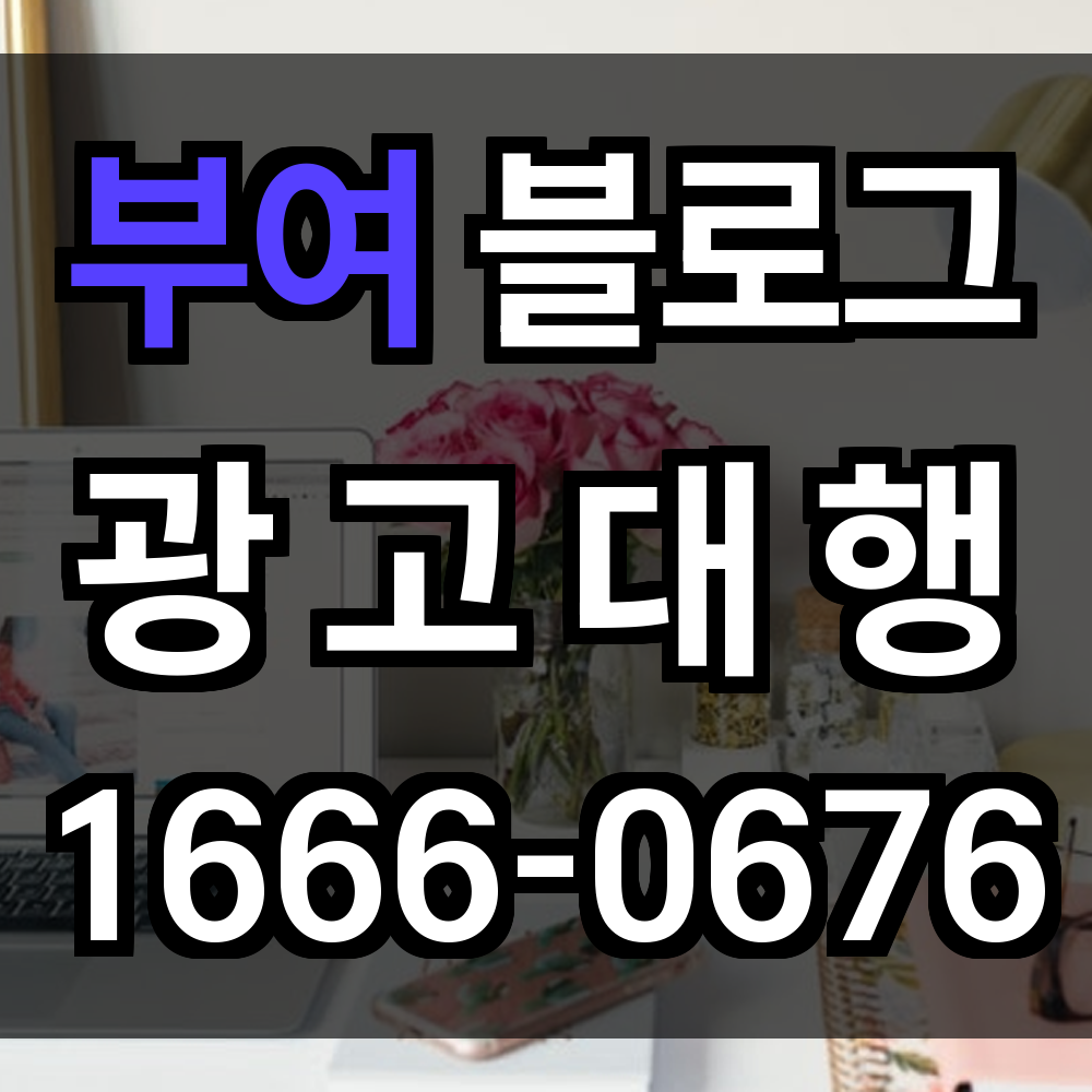 부여 블로그 광고