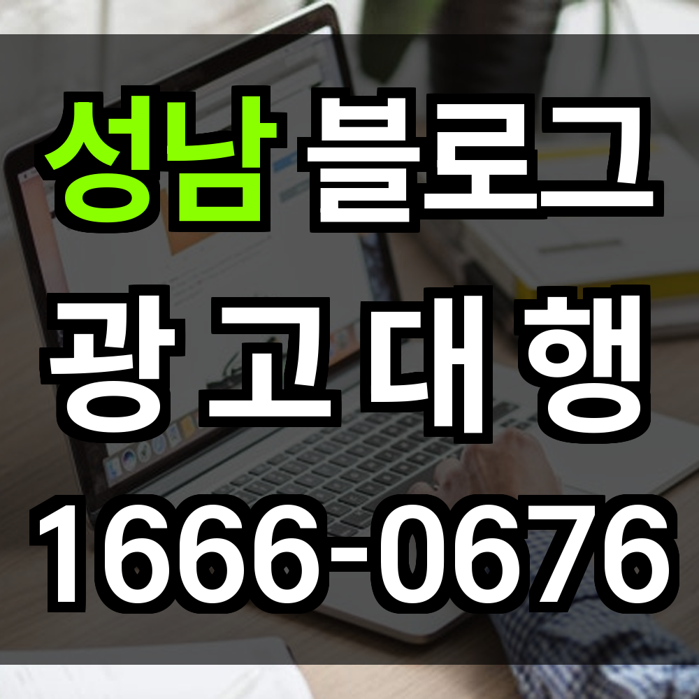 성남 블로그 광고