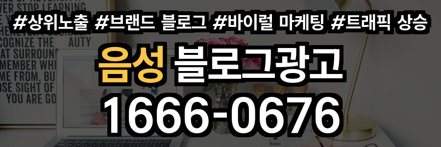 음성 블로그 광고