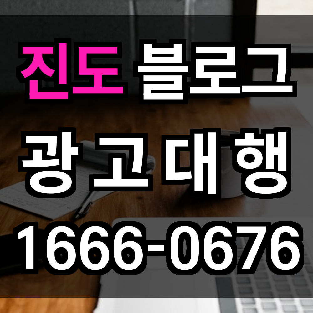 진도 블로그 광고