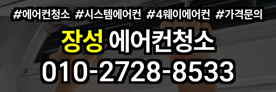 장성 에어컨 청소