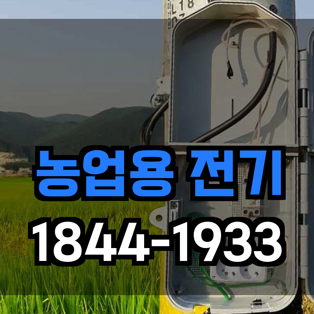 농업용 전기