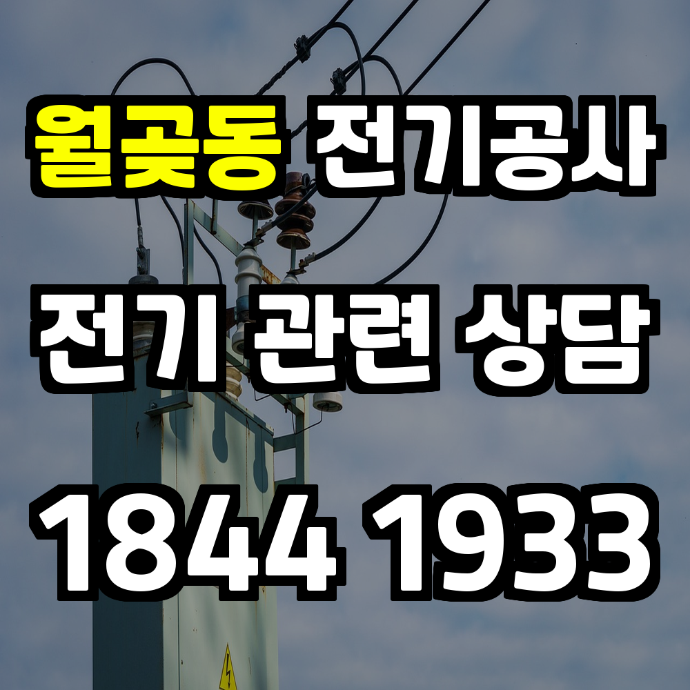 월곶동 전기공사 농업전기 설치로 안전하고 효율적인 전력 관리