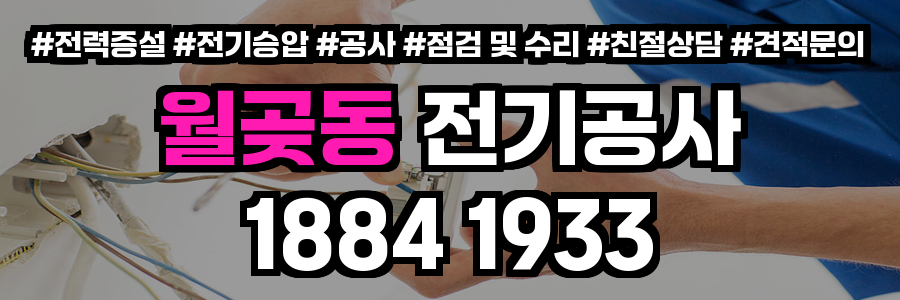 월곶동 전기공사