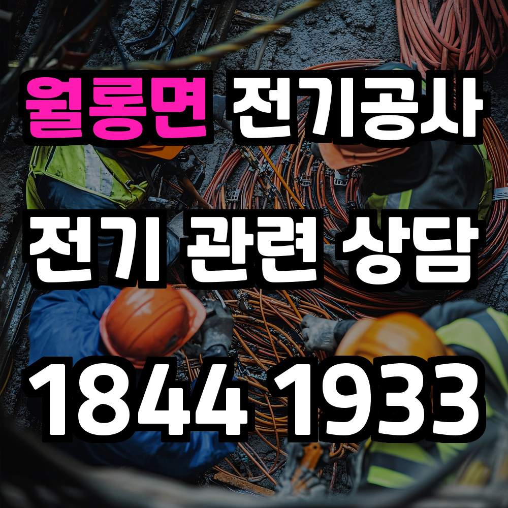 월롱면 전기공사 전기 승압으로 안정적인 전력 환경 마련