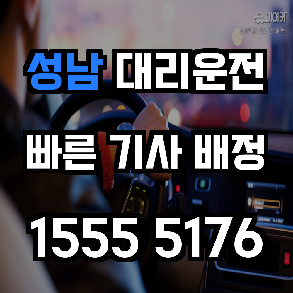성남 대리운전