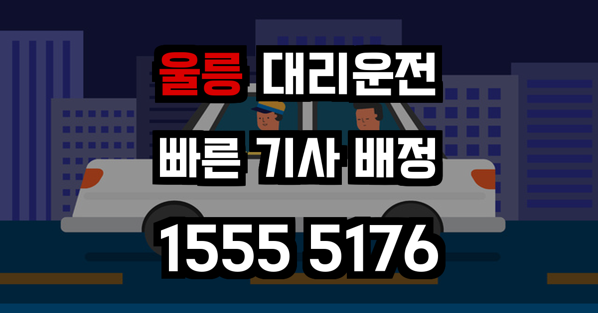 울릉 대리운전