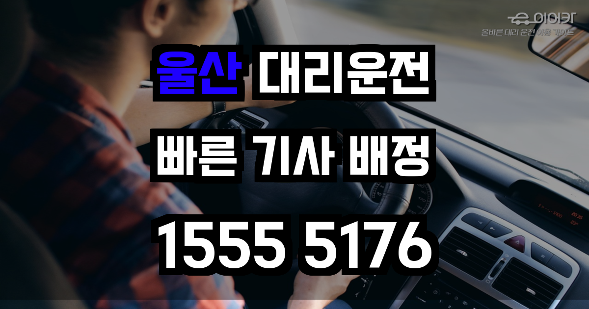 울산 대리운전