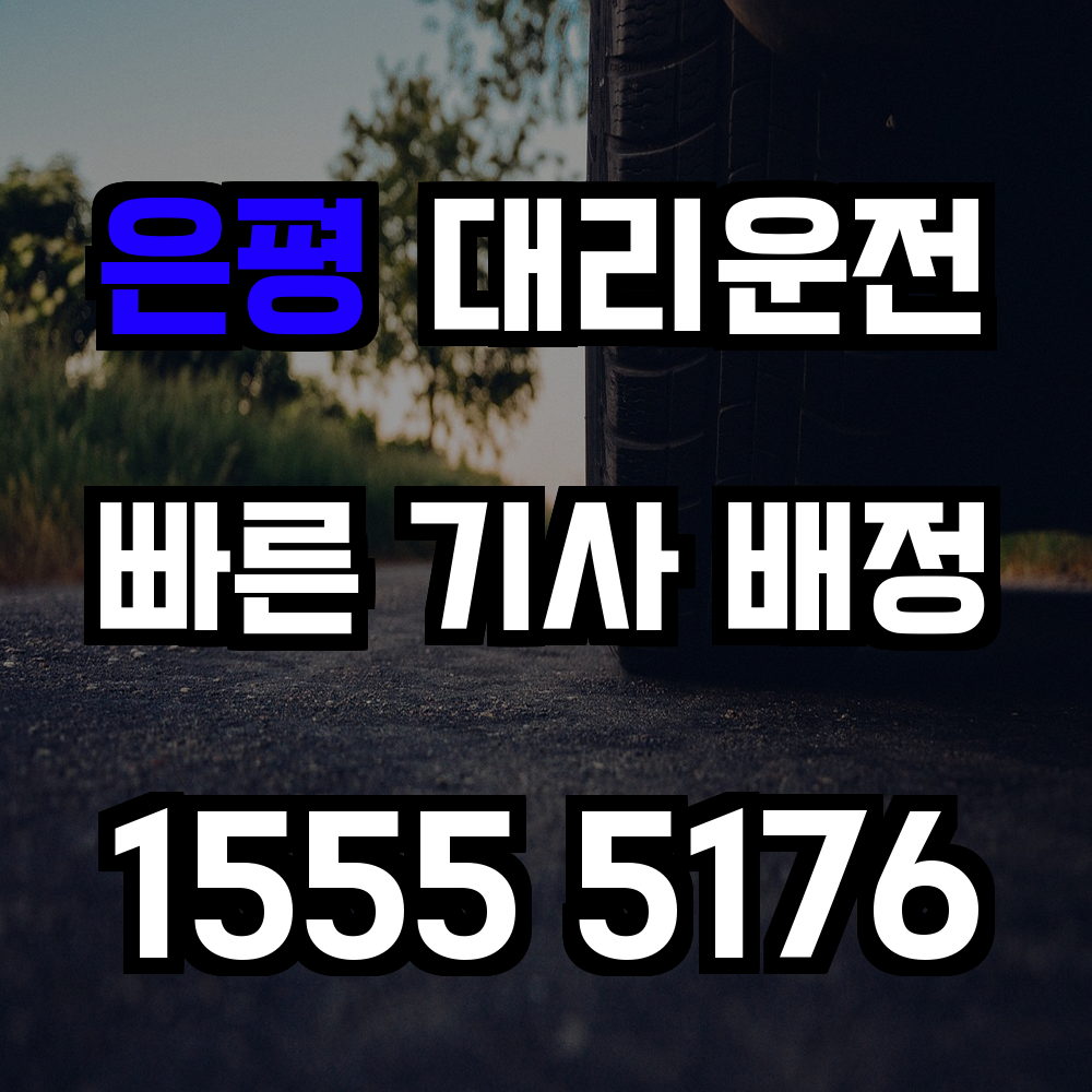 은평구 대리운전 복잡한 시내도 신속하게 귀가하는 똑똑한 방법