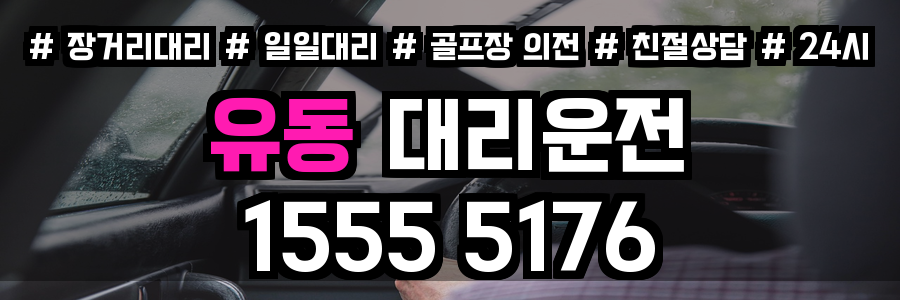 유동 대리운전