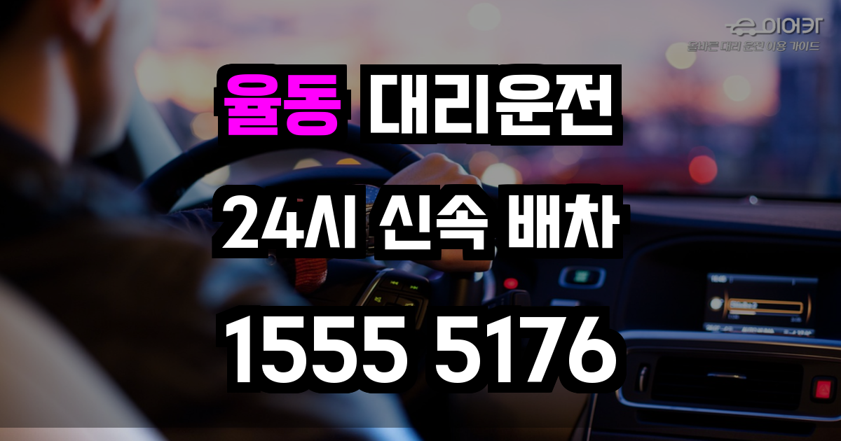 율동 대리운전