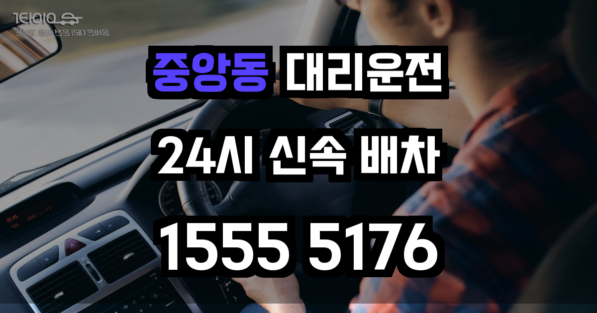 성남 중앙동 대리운전