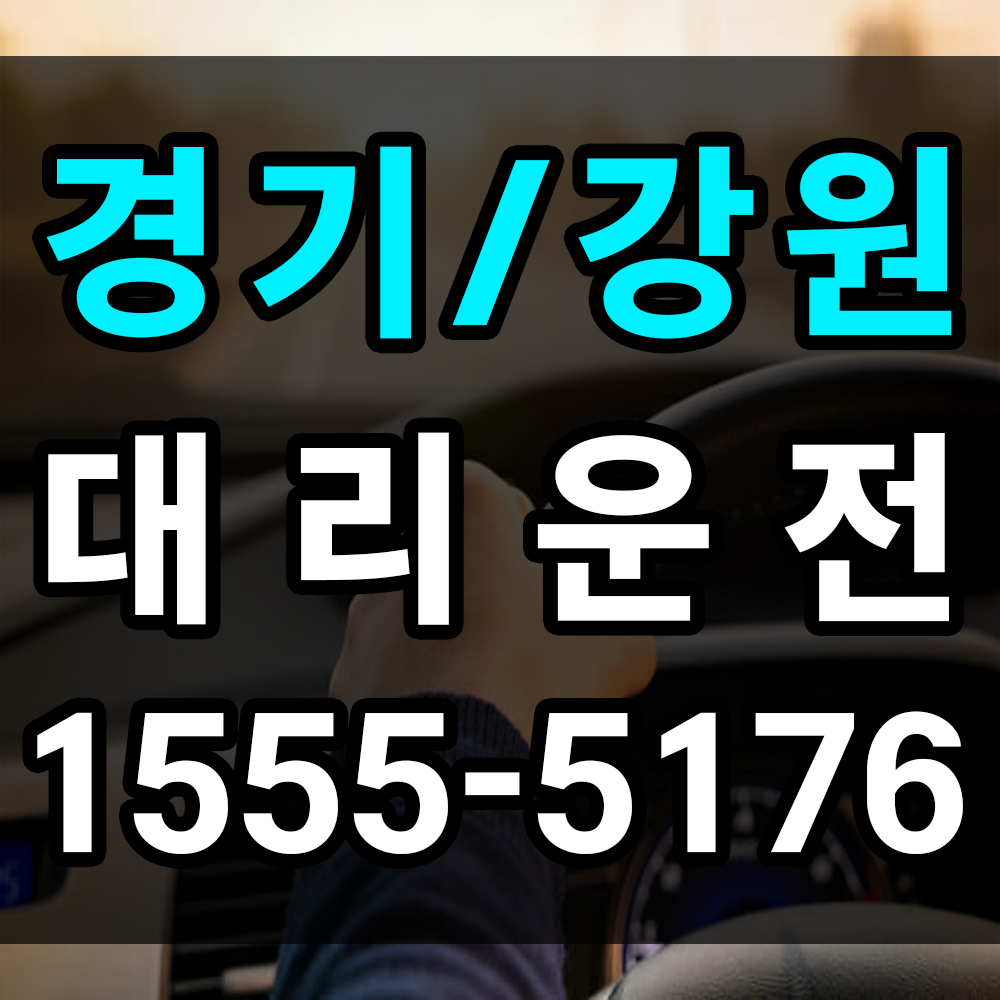 경기도 대리비