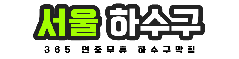 서울 하수구막힘 로고