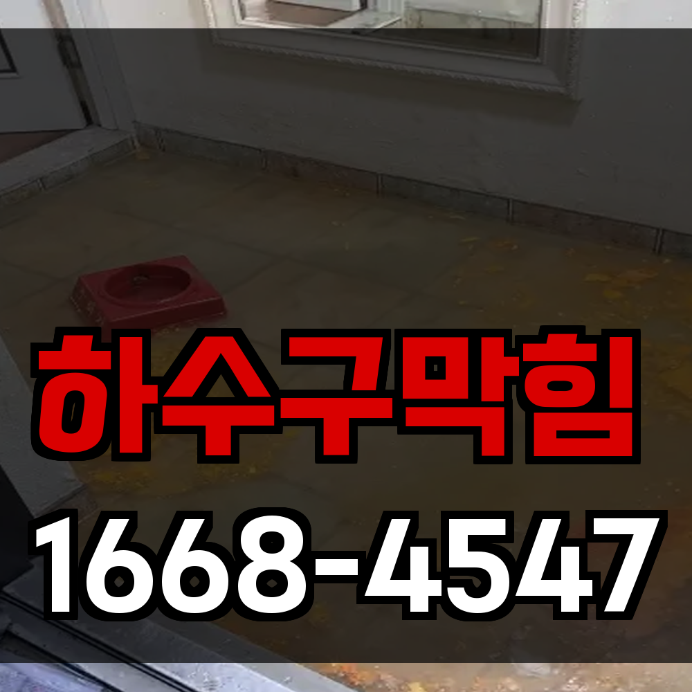 하수구막힘