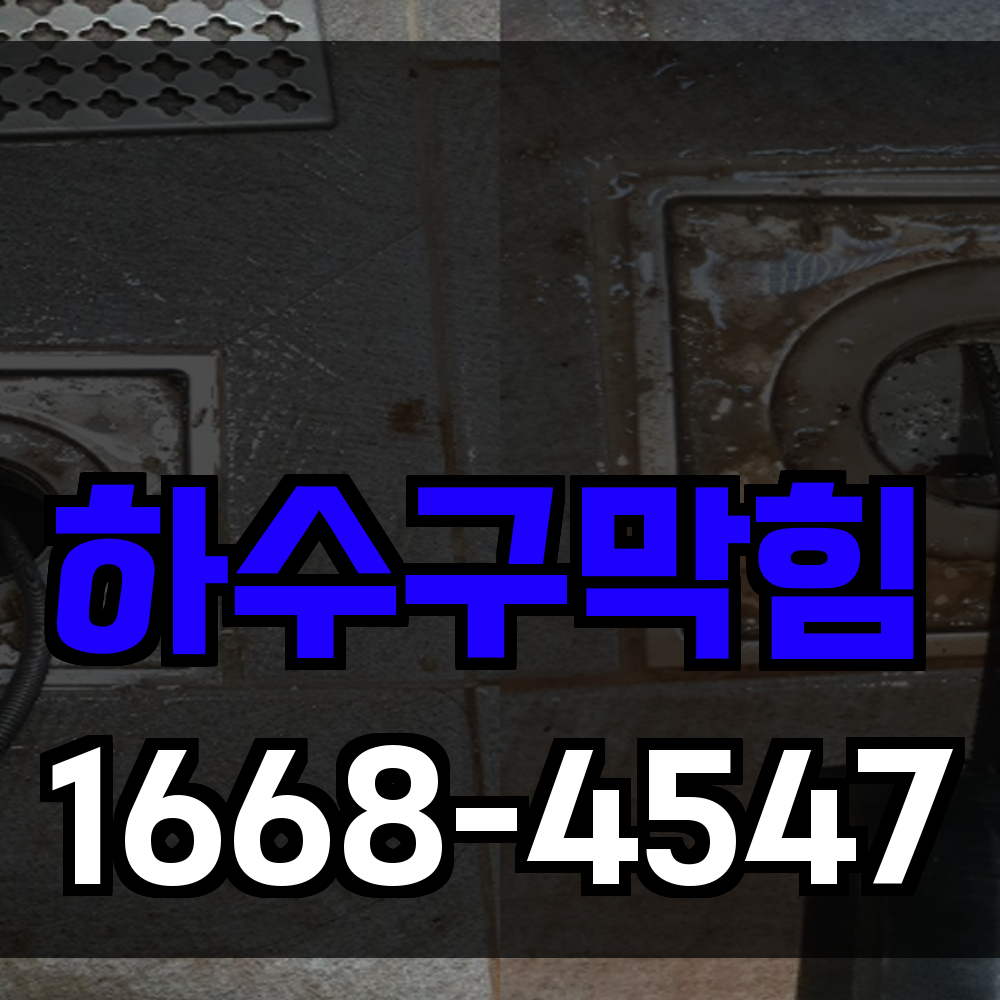 하수구막힘