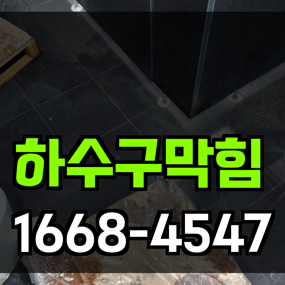하수구막힘