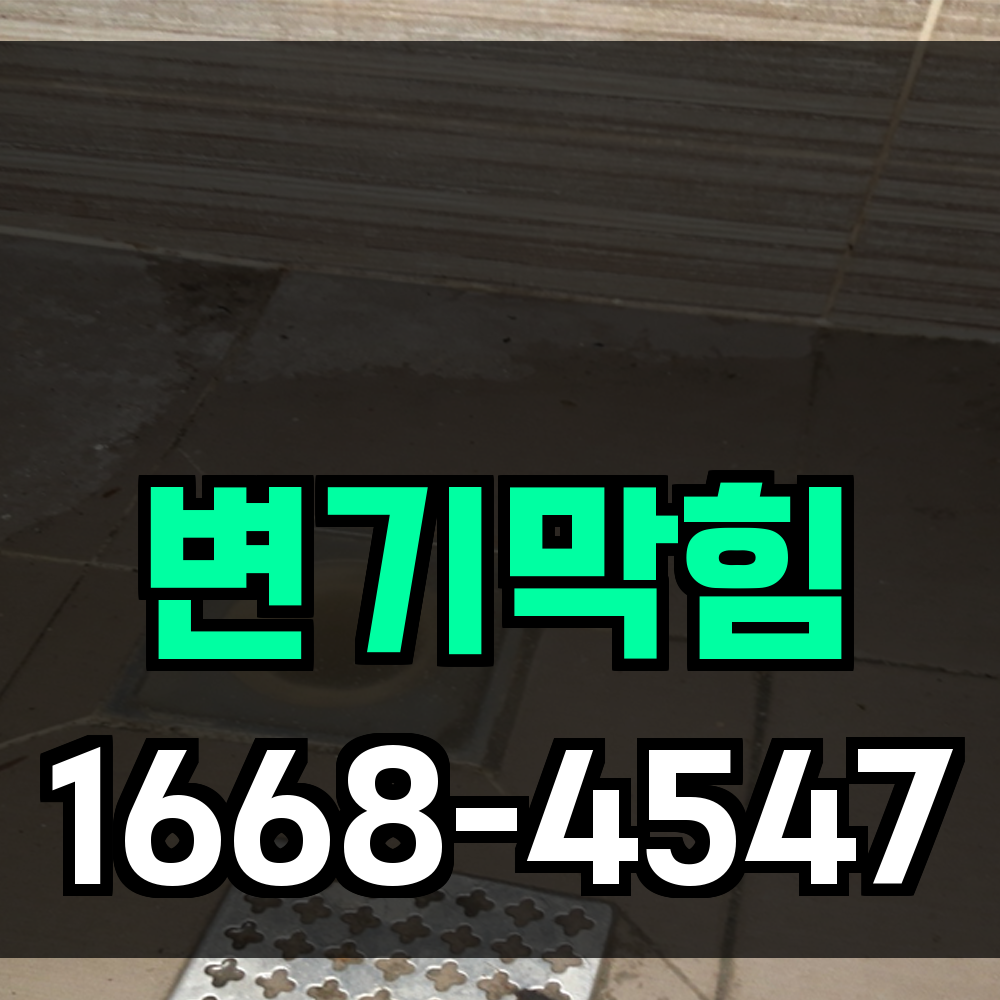변기막힘